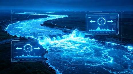 潮汐河段监测